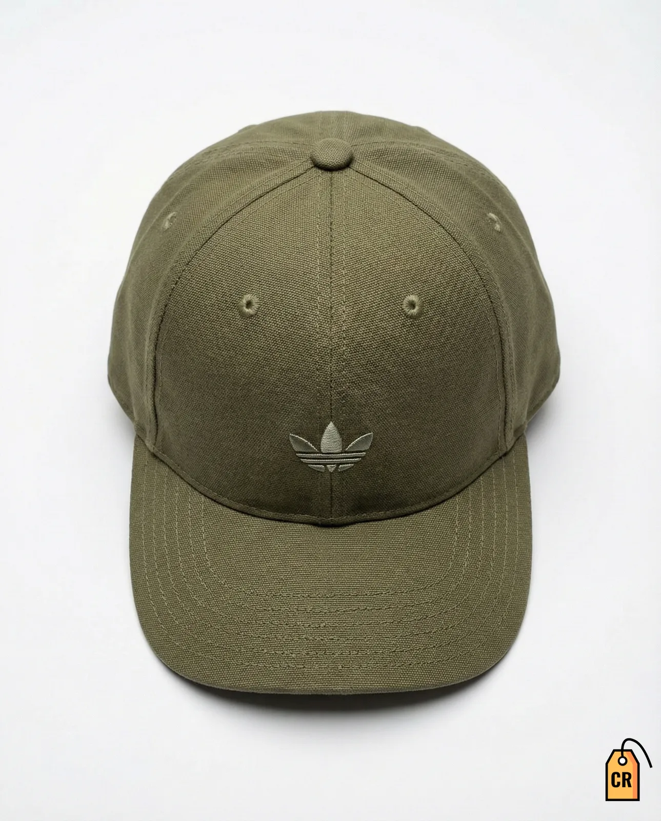 ADIDAS - Originals Relaxed Olive Green Cap — imagen 1