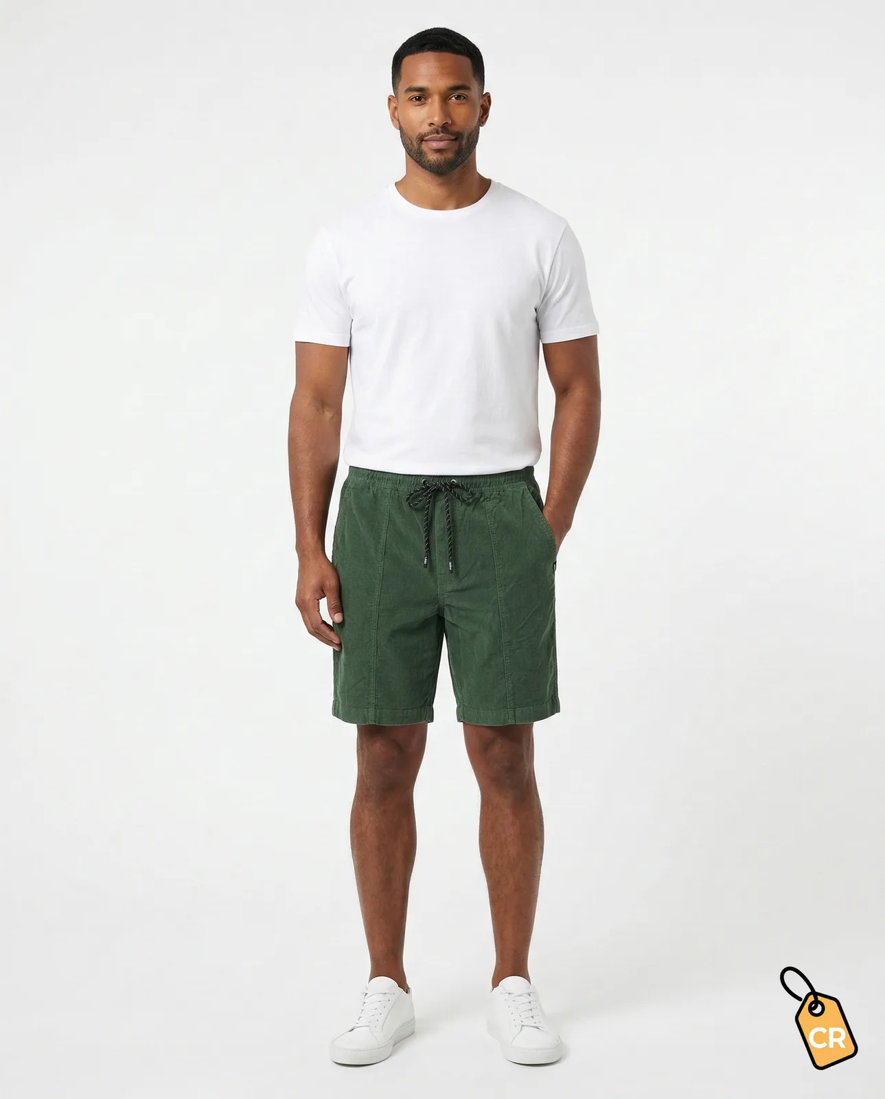 TONY HAWK - Short Corduroy Dark Ivy — imagen 1