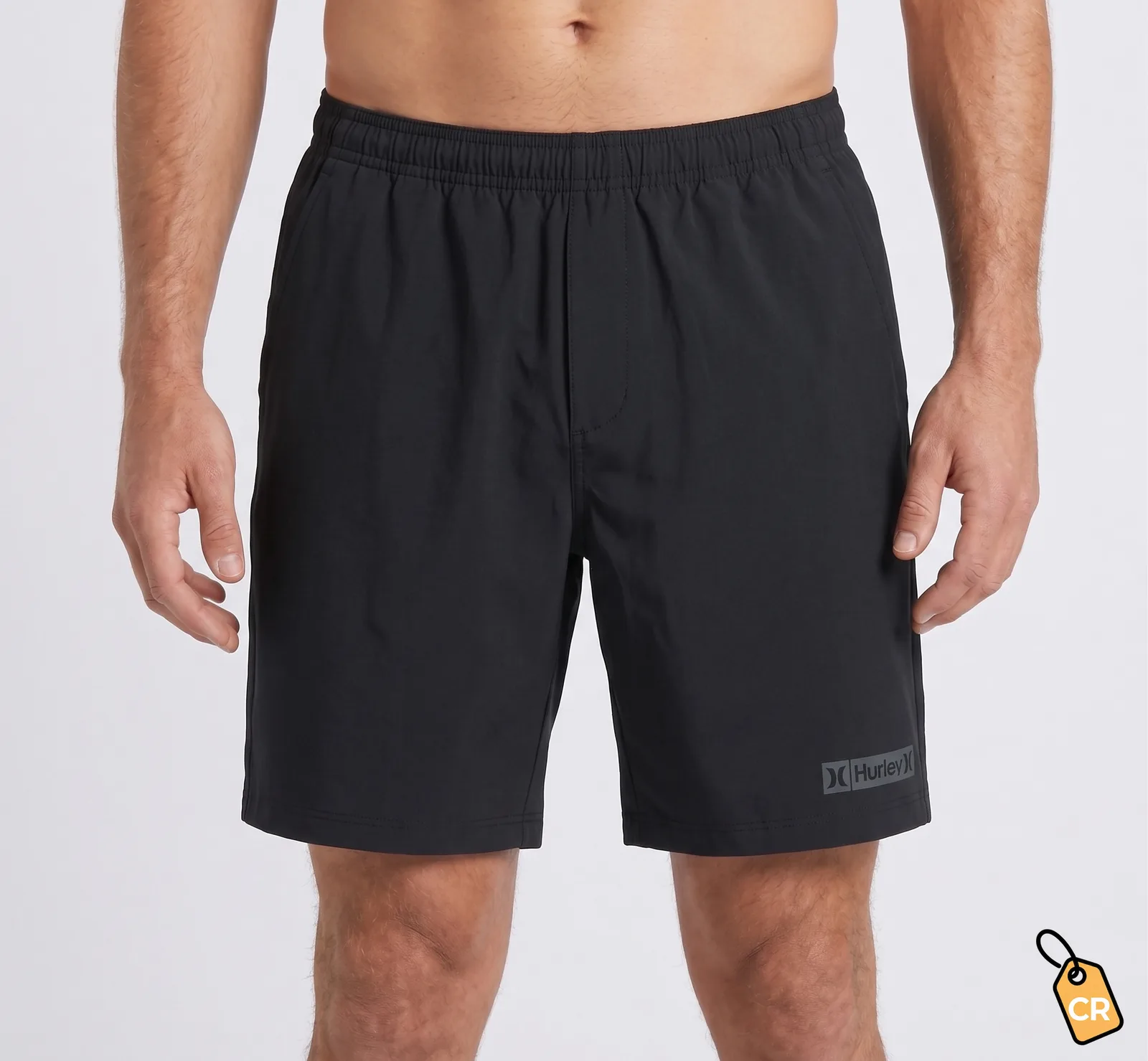 HURLEY - Block Logo Warm Up Shorts — imagen 1