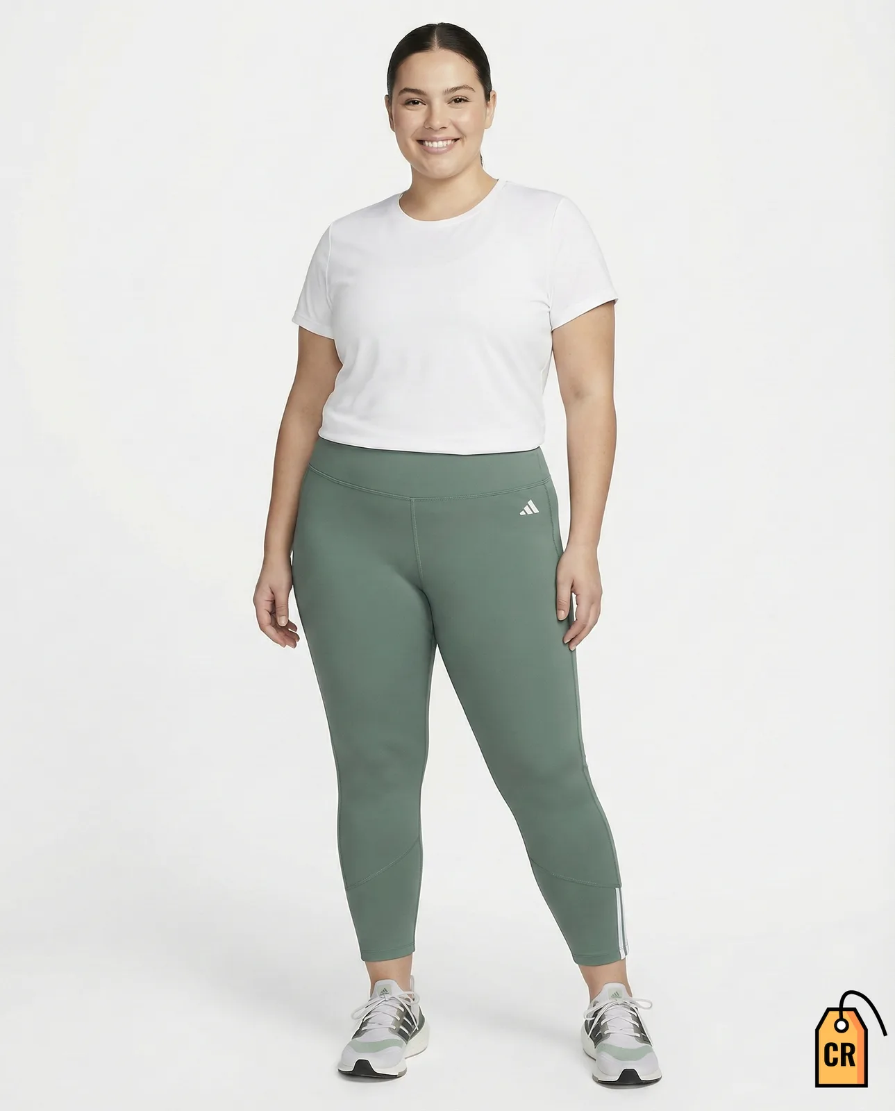ADIDAS - Leggings 7/8 Emerald — imagen 1