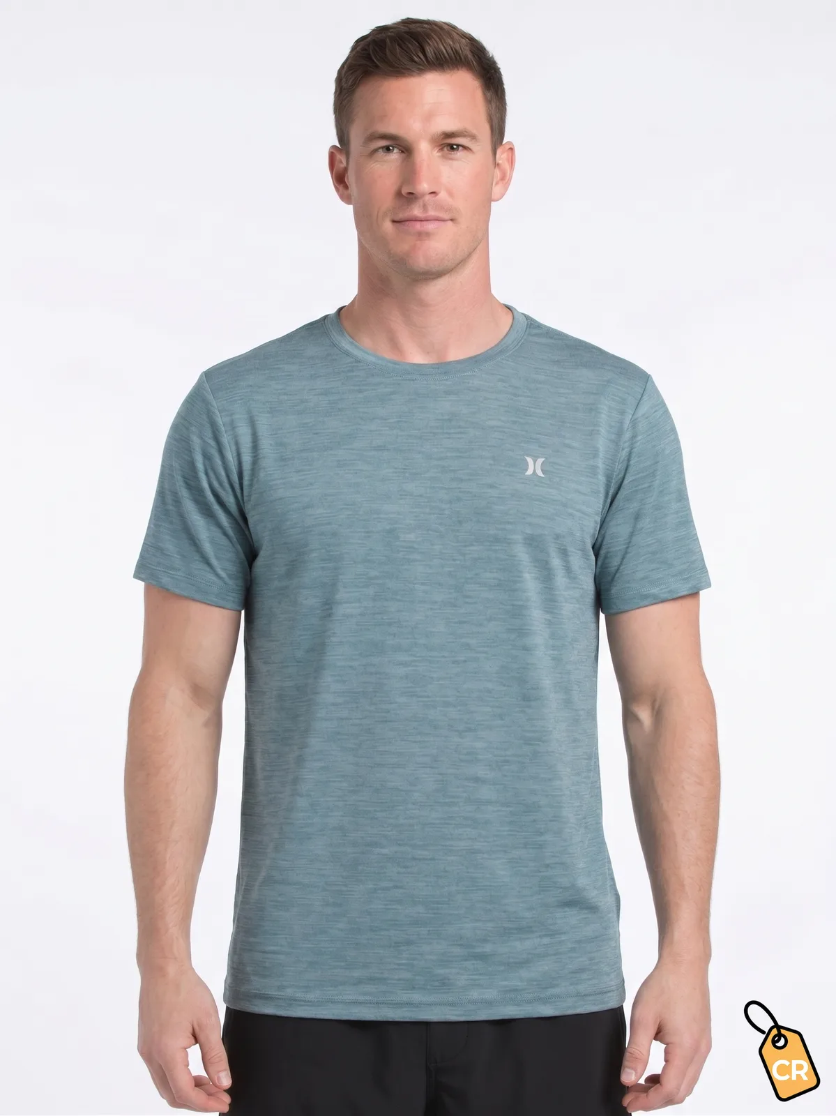 HURLEY - Icon Logo Space Dye Tee — imagen 1